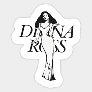 Diana Ross Sticker